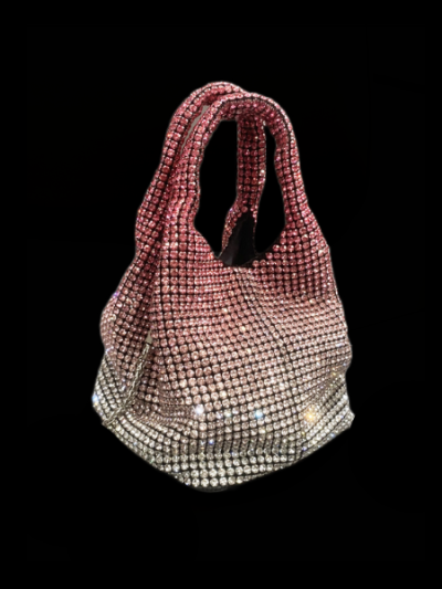 TrendsBlue Elegant Solid Color Velvet Clutch Evening Bag Handbag - Diff Colors